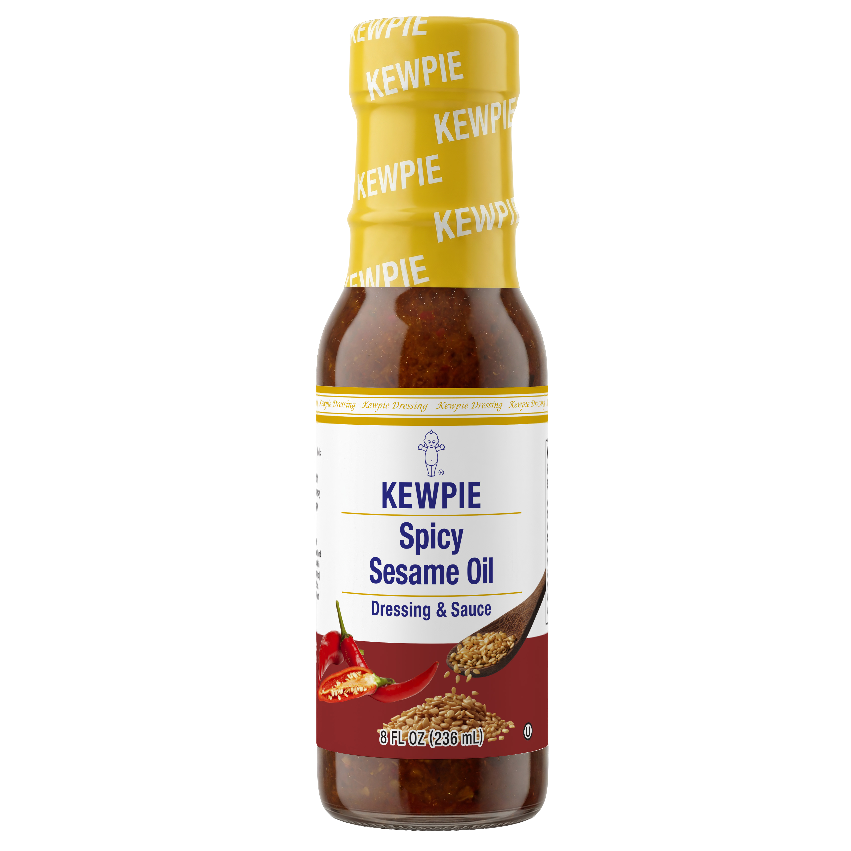 KEWPIE Spicy Sesame Oil Dressing (Chuka), 8 fl. oz